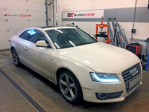 Чип тюнинг Audi A5 Coupe 1.8 TFSI 170hp 0B1 STAGE1+CAT_OFF 2009